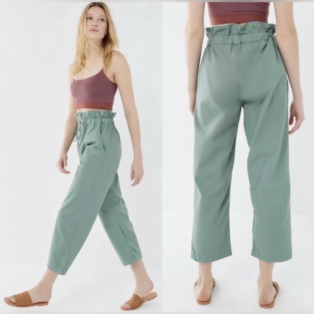 Urban Outfitters Green Ankle Pants